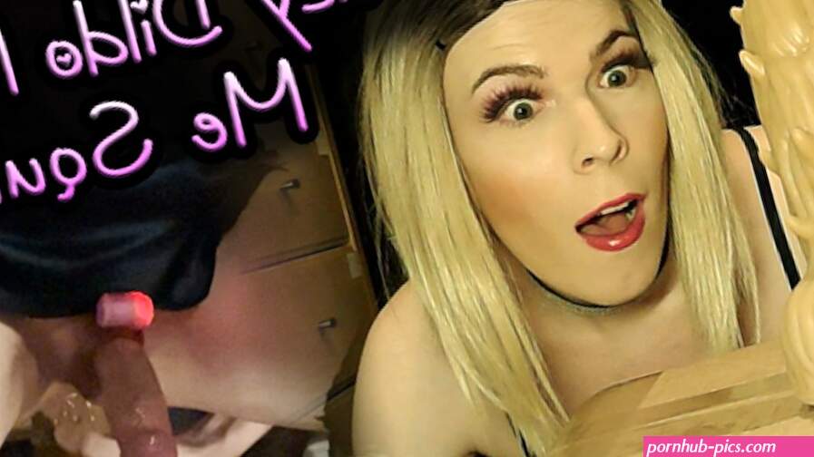 Crazy Spikey Dildo Makes me Squirt Hands Free Orgasm