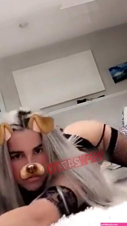 SexyLittleFoxxx sexy black lingerie high heels snapchat premium porn videos