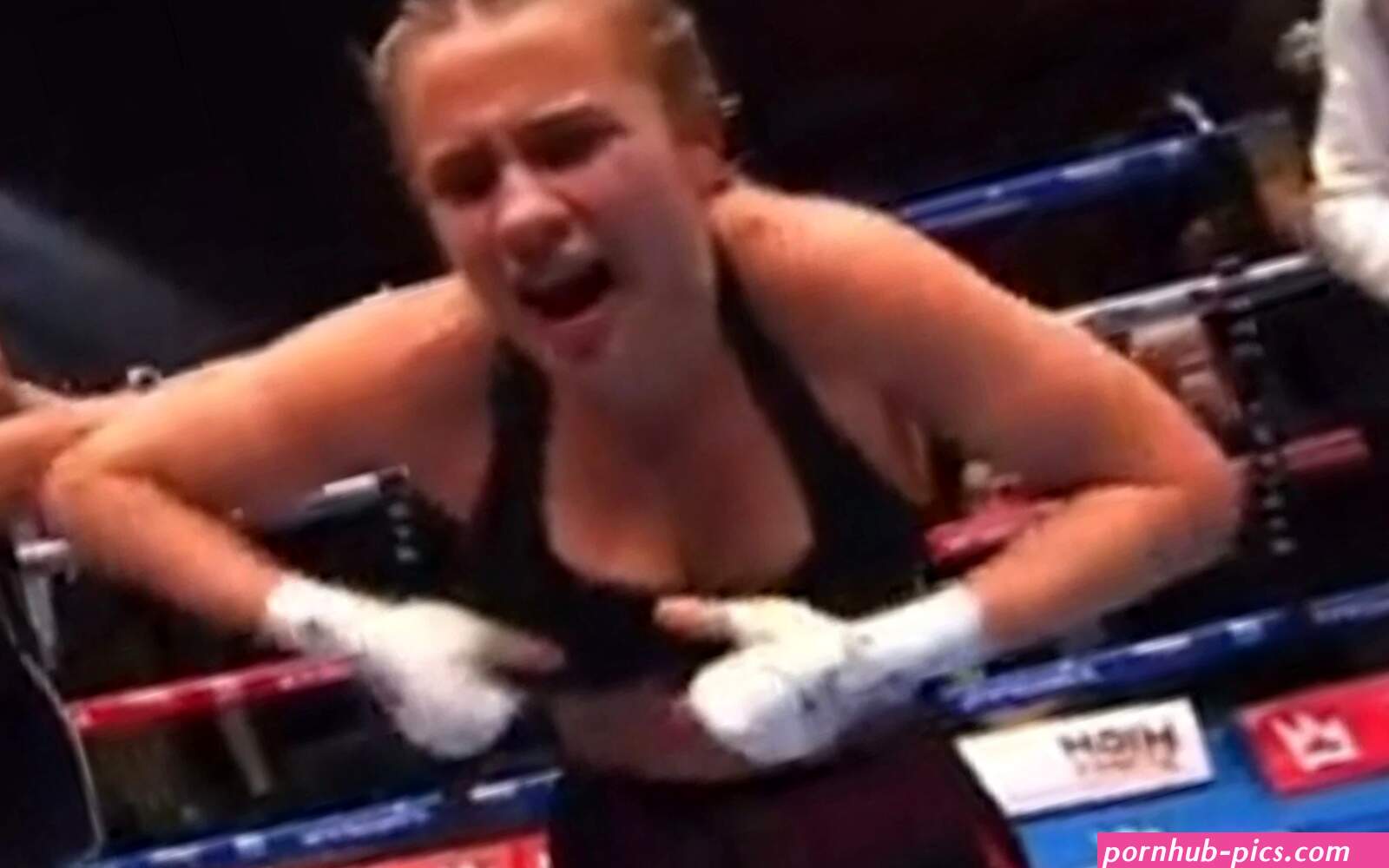 Who is Daniella Hemsley? KingPyn boxer goes viral after flashing crowd in daring