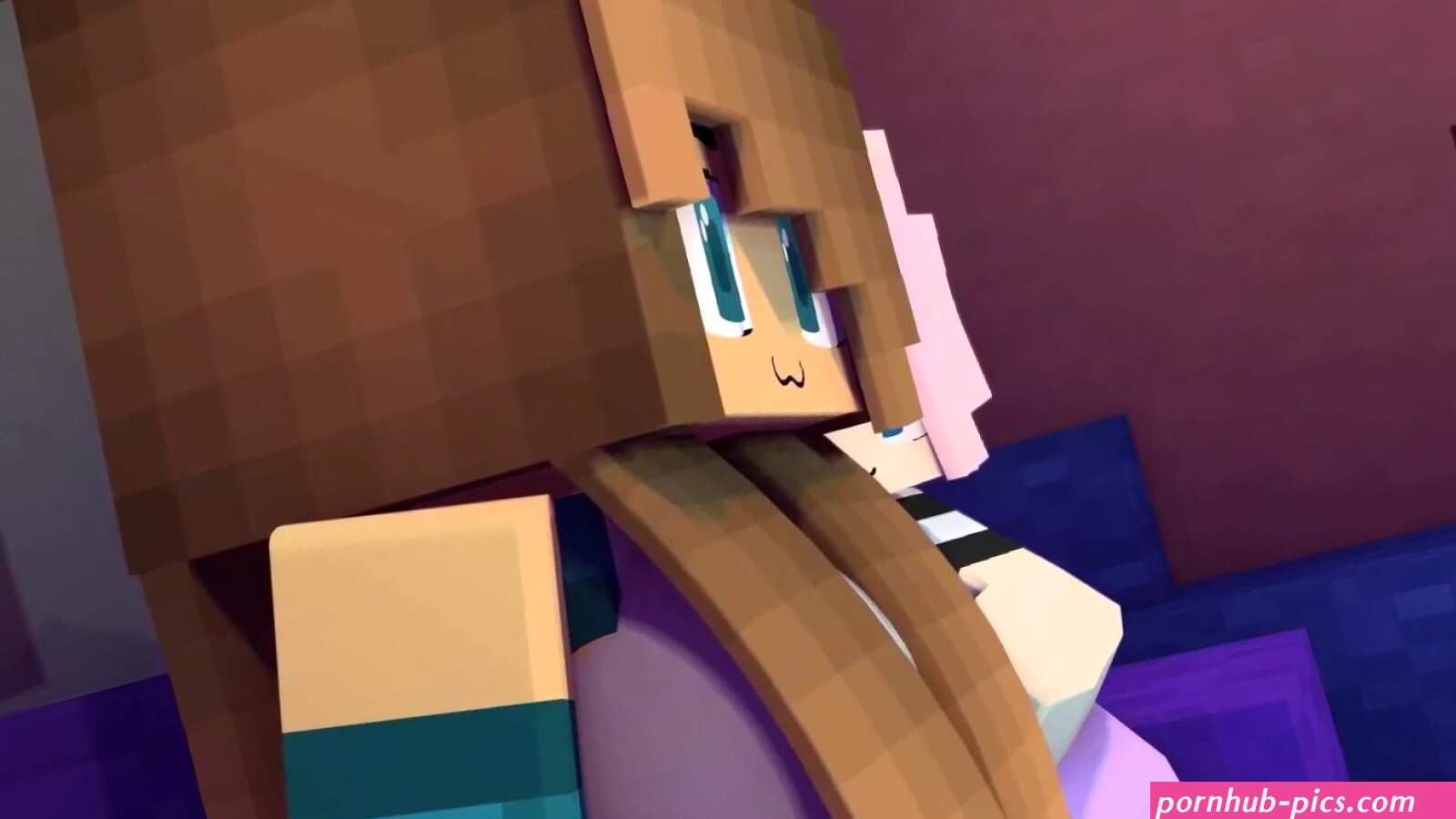 Minecraft lesbian action