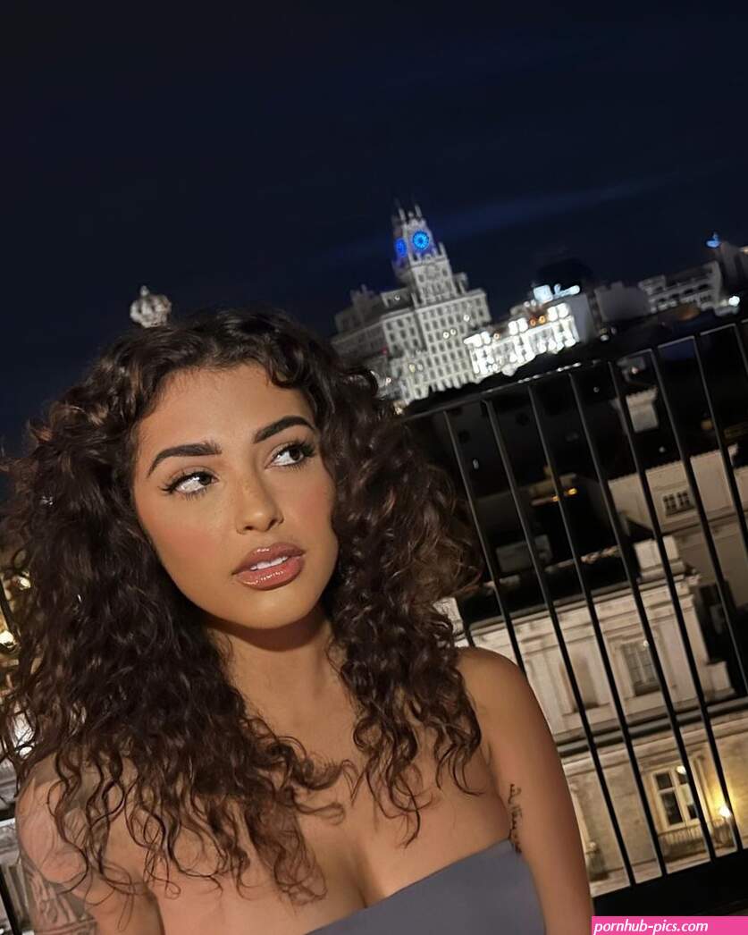 Malu Trevejo Braless Boobs Legs Pierced Nipples