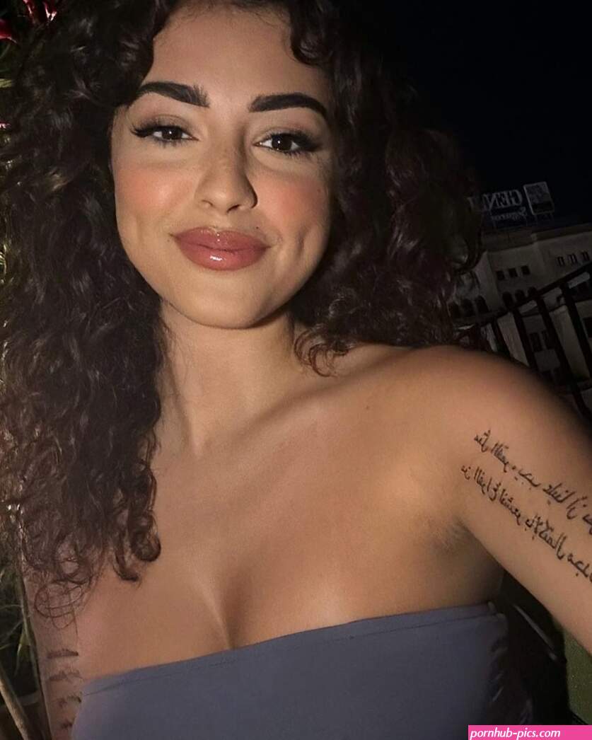 Malu Trevejo Braless Boobs Legs Pierced Nipples