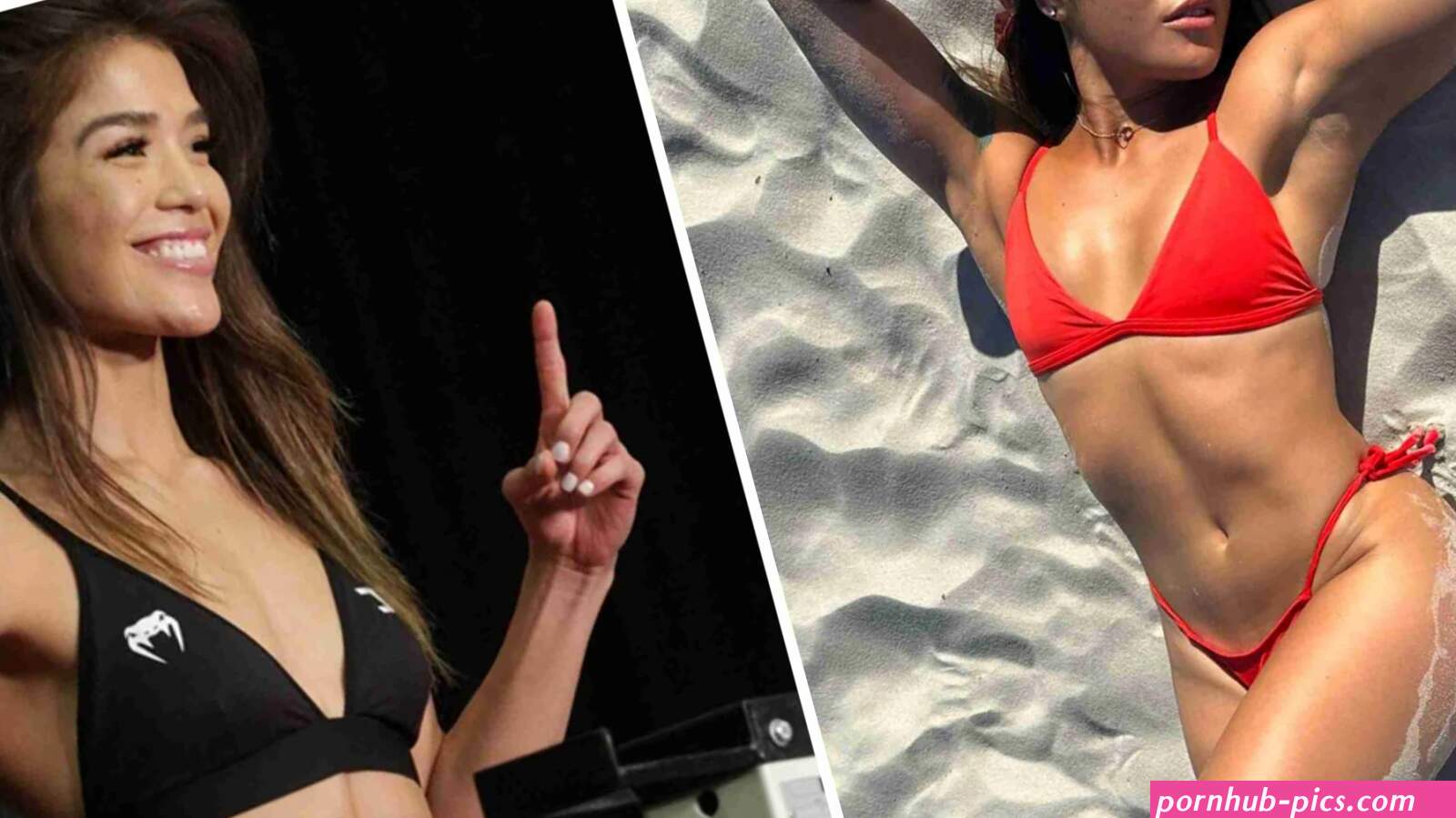 Fans Drool Over Tracy Cortez As The UFC Flyweight Shows Off Her Body In Red Biki