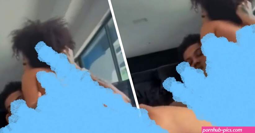 LEAKED SEX VIDEO: Americans hail Chrisean Rock for being a pussy creamer in viral sextape with her and Blueface on the couch via IG live