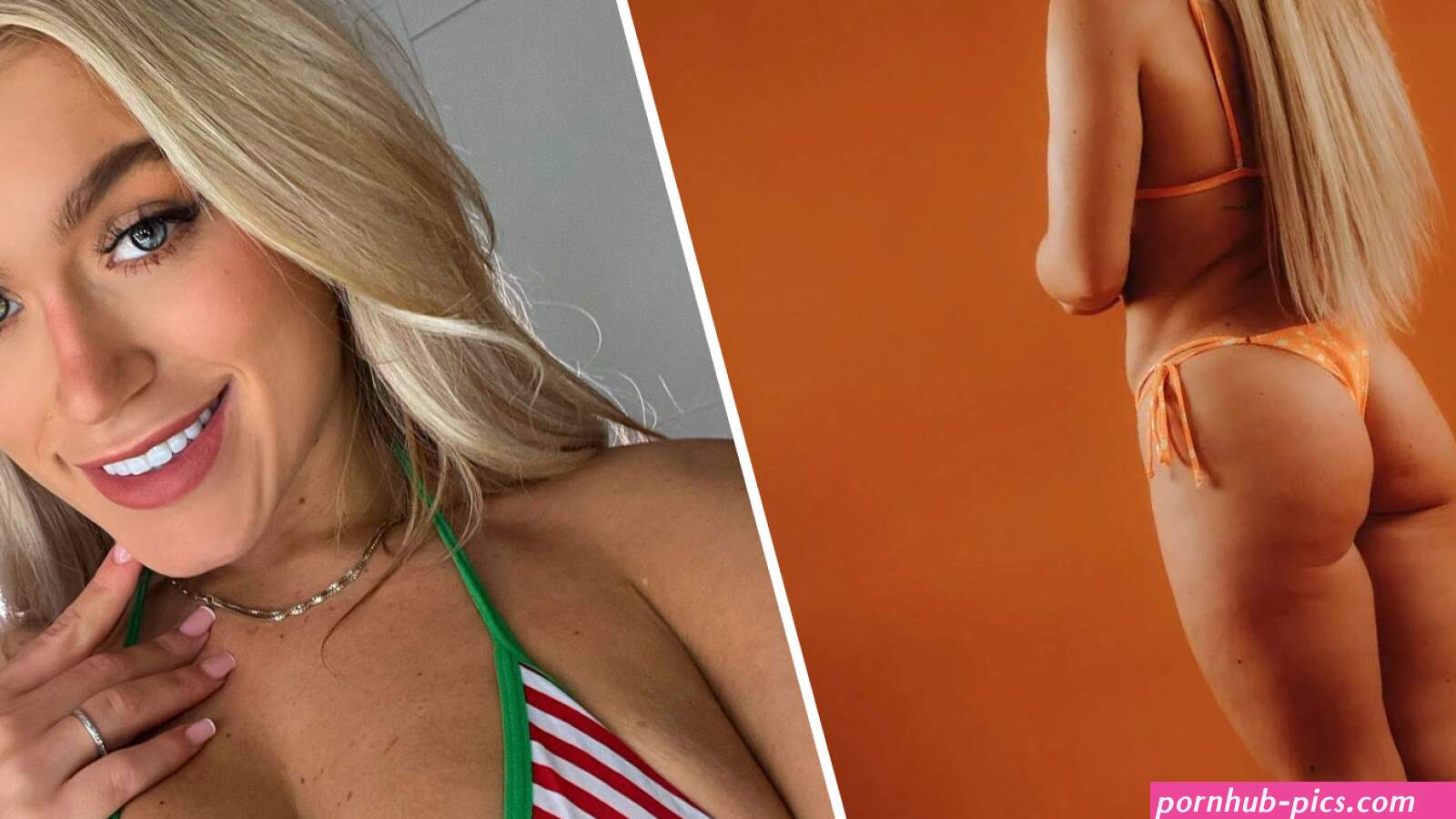 OnlyFans model turned boxer Elle Brooke shows off her bum in raunchy lingerie le