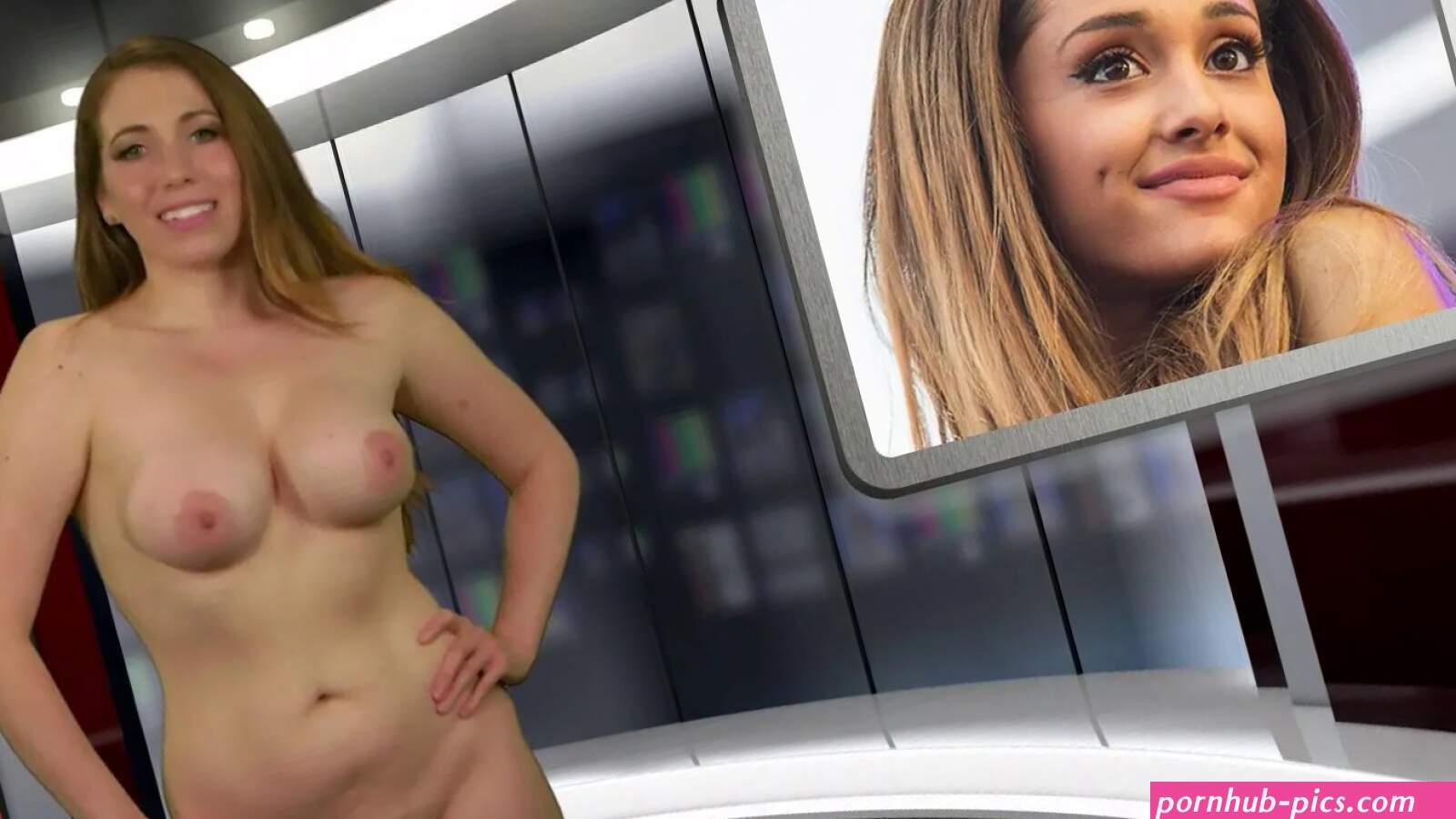 Reporter gets naked