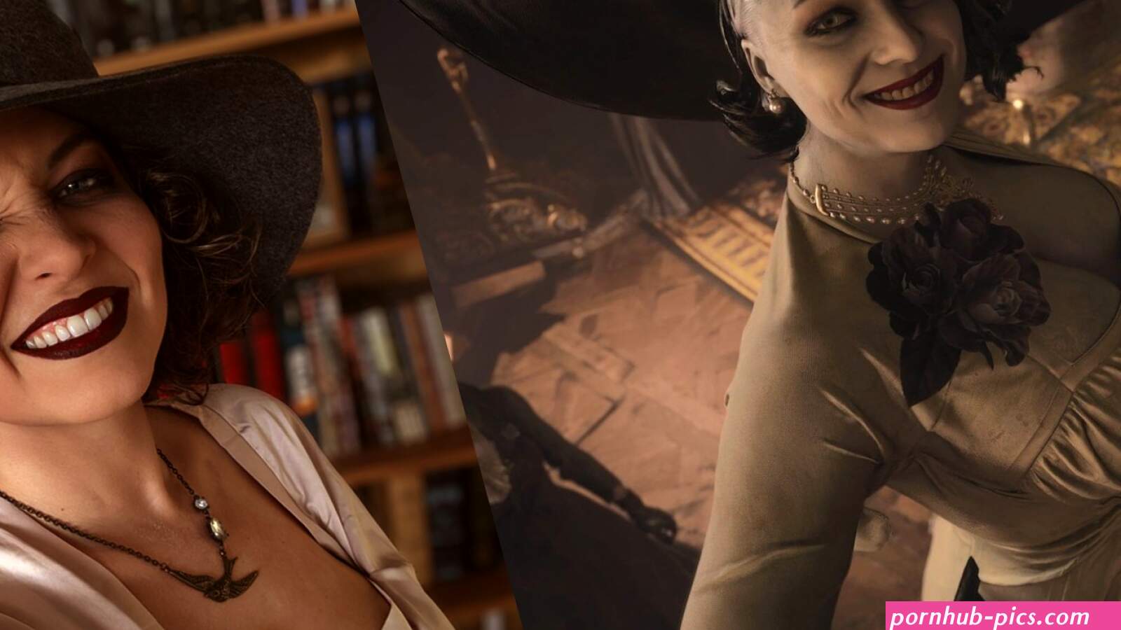 Lady Dimitrescu Cosplay Dress