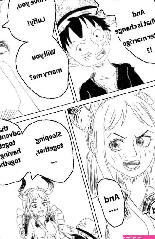 Sweets Ashura Luffy x Yamato One Piece English