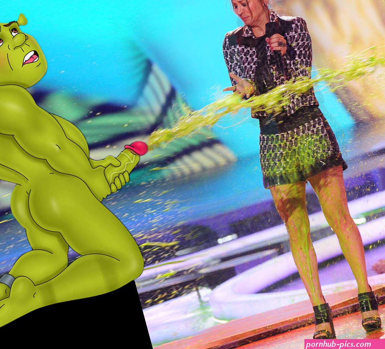 Post 1544113: fakes KaleyCuoco Shrek Shrekseries