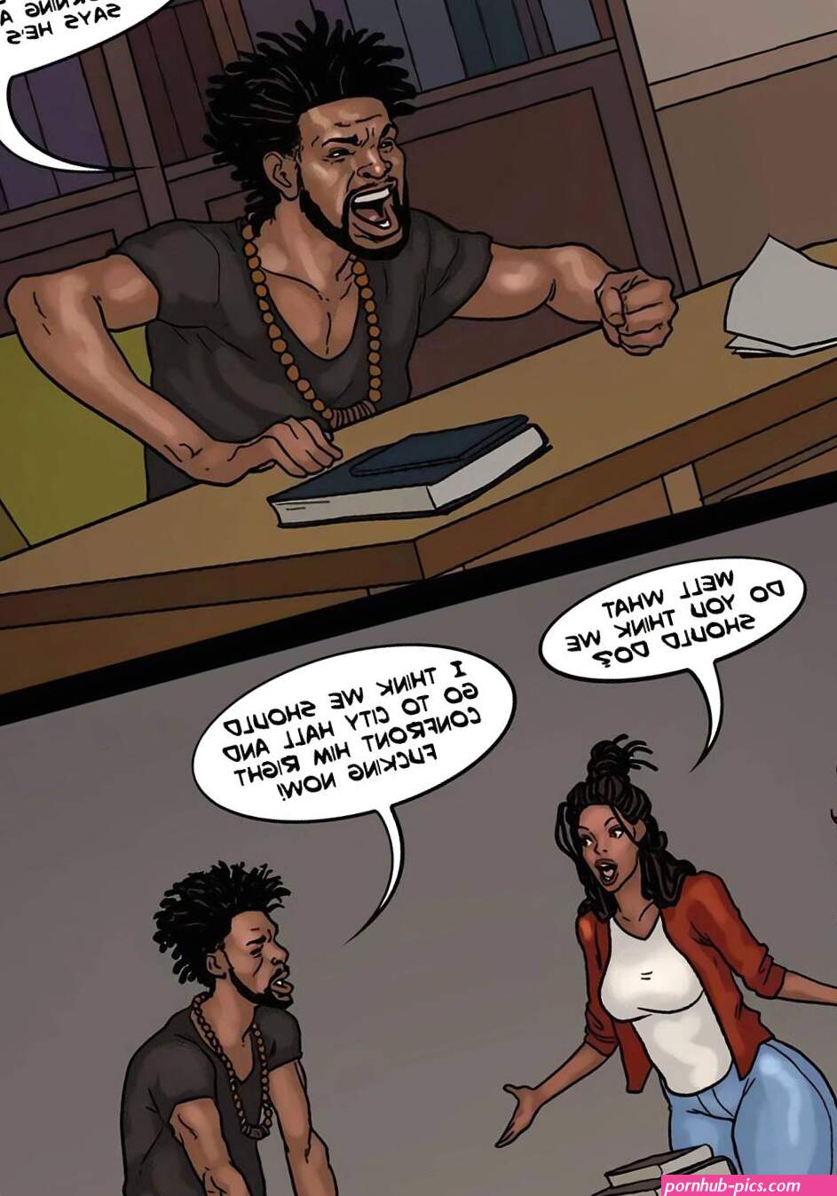 The Mayor 4 porn comic