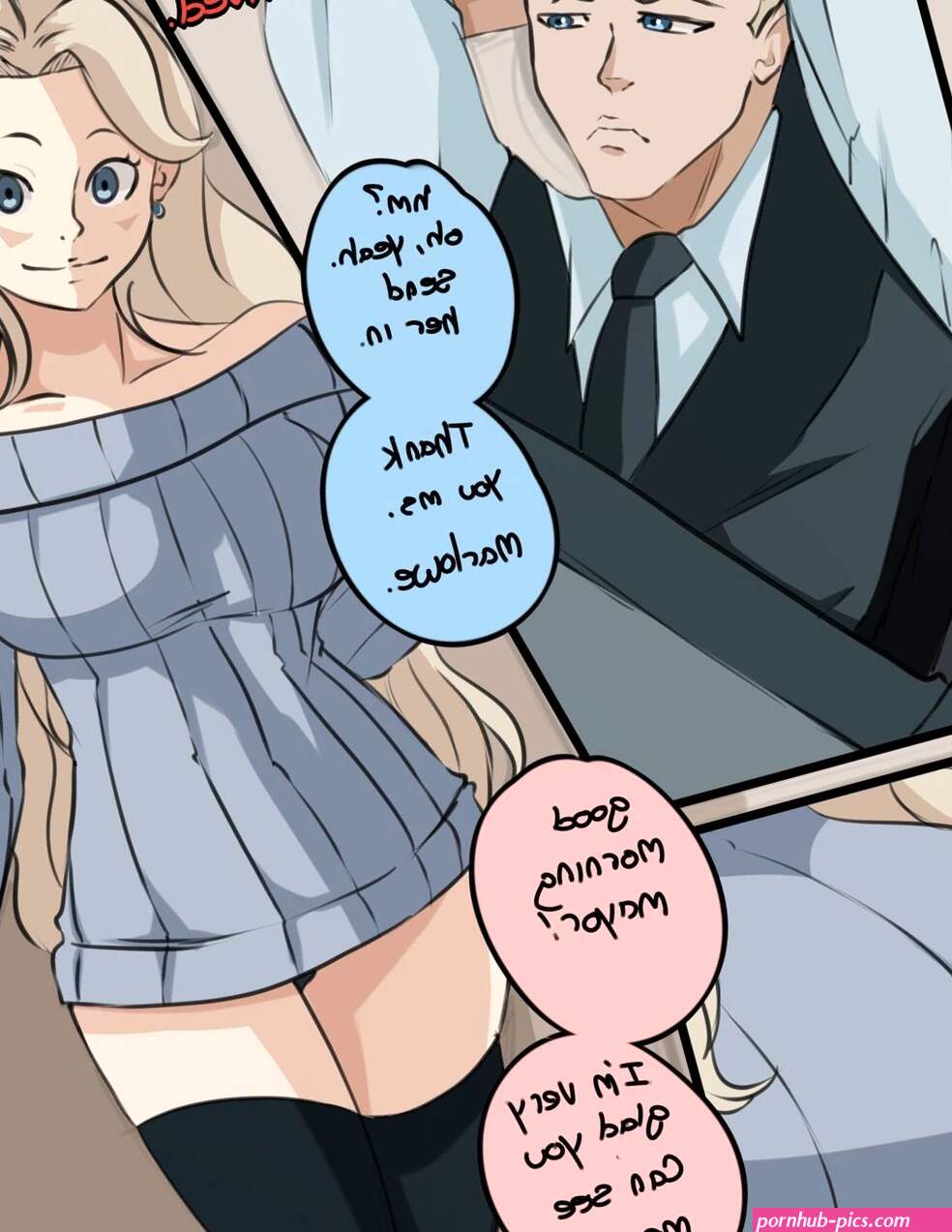 Inuyuru The Mayor will see you now Street Fighter porn comic