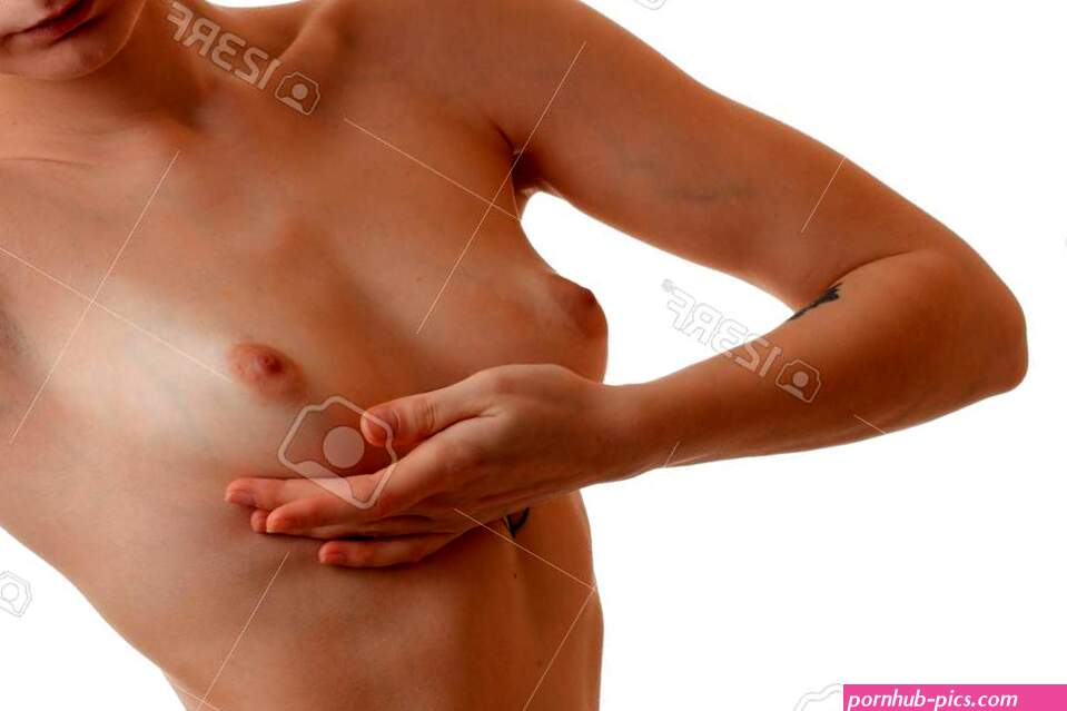 Hermosas Chicas Desnudas Jvenes Pechos Naturales Que Mantiene Su Mano Cerca Del Primer Plano De La Mama Aislada Sobre Fondo Blanco Fotos retratos imgenes y fotografa de archivo libres de derecho. Image