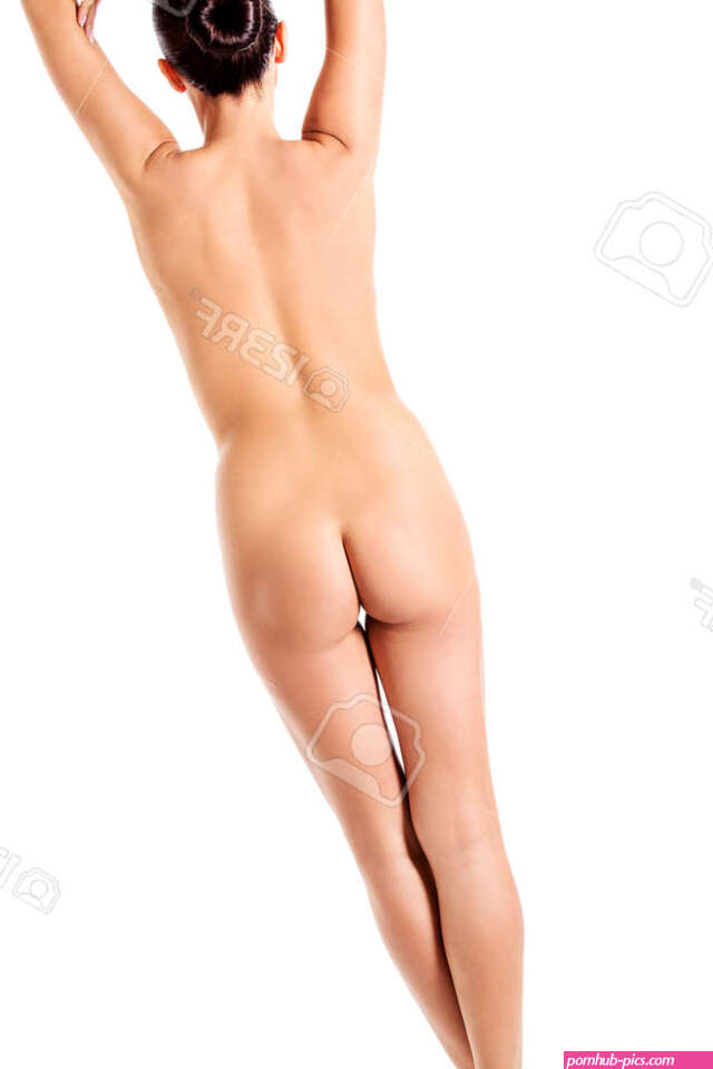 La Belleza Las Mujeres Jvenes Desnudas Trasera Aislado En Fondo Blanco. Fotos retratos imgenes y fotografa de archivo libres de derecho. Image 66862257