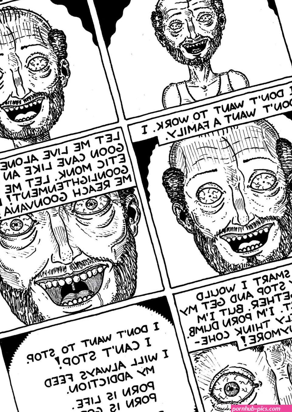 The Spiritual Practice Of Gooning Porn Comic