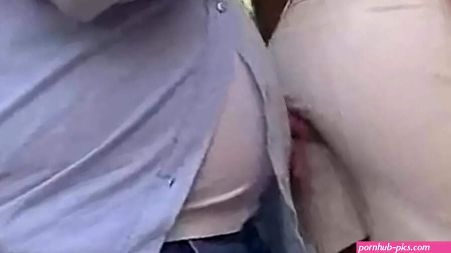 The best Bus Groping scene! Amazing Business Woman plays with Groper !