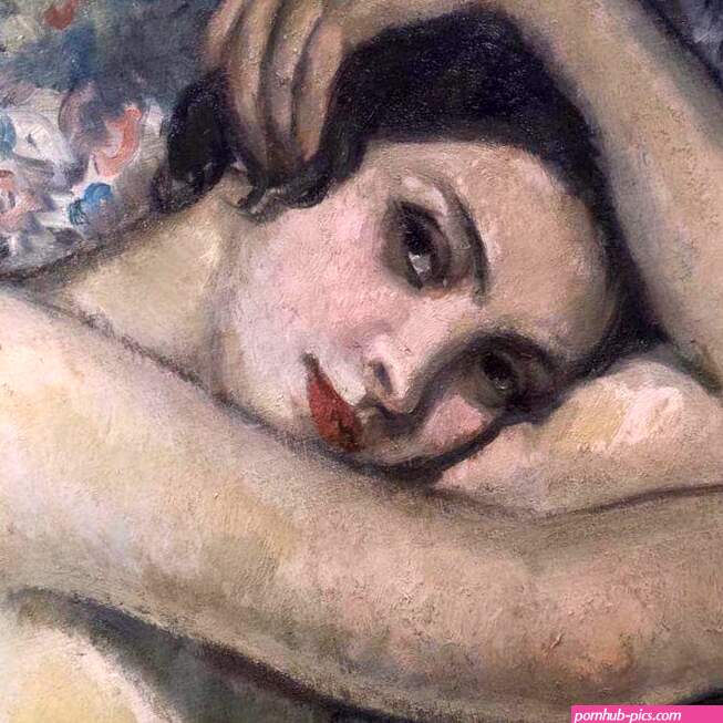 Henriette Morel Joven Mujer Morena Desnuda Y Pensativa