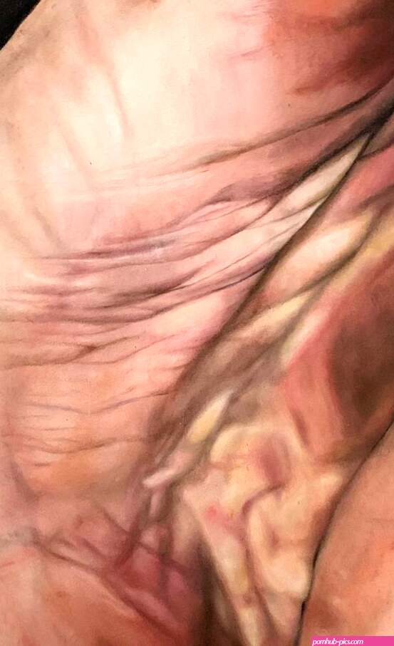 Wrinkle Porn Painting by Katie Potton