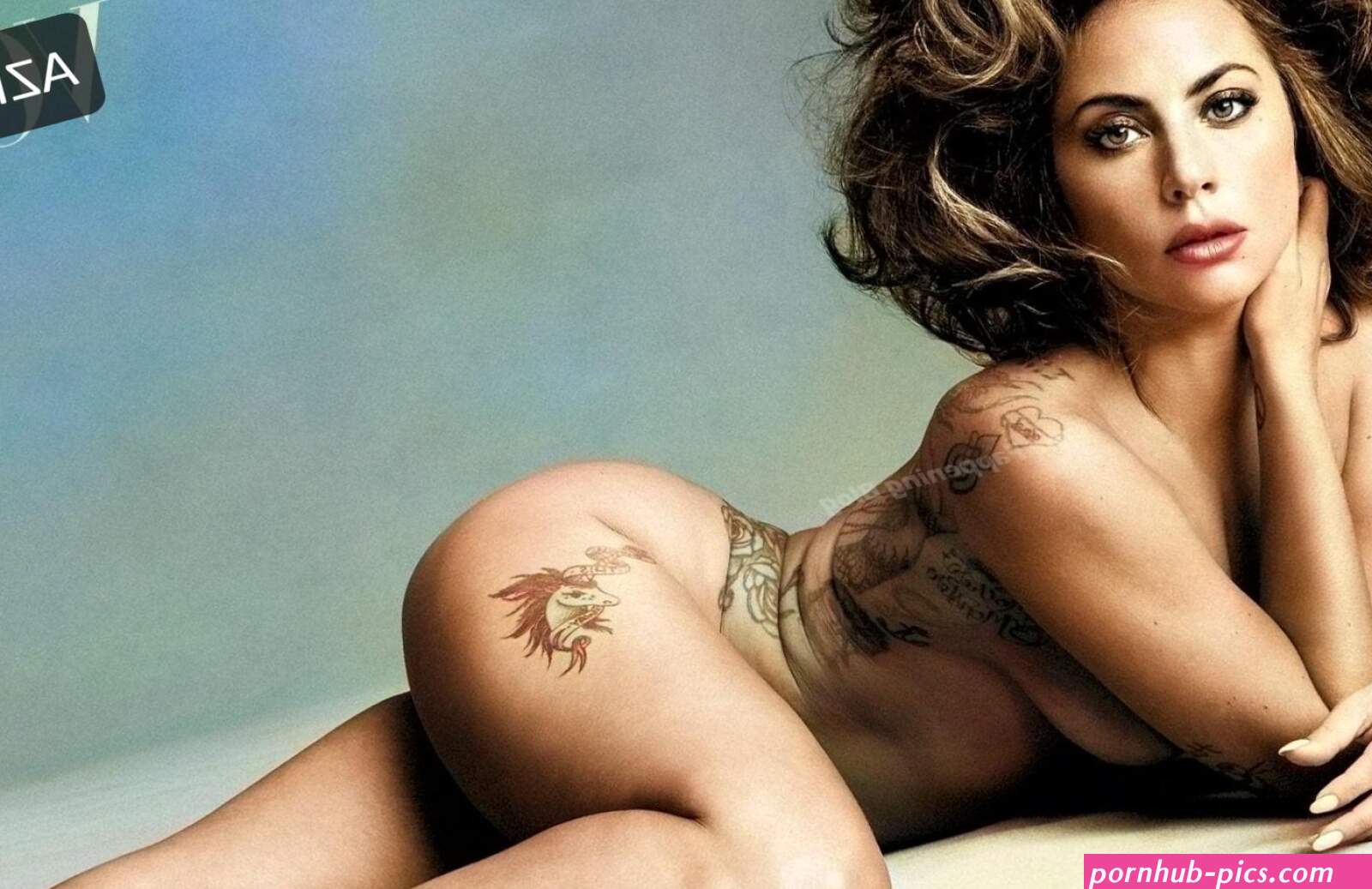 Lady Gaga Sexy Poses Naked Showcasing Her Hot Figure In A Photoshoot For Vogue