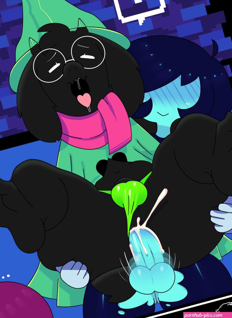 Post 2830285: Deltarune KrisDreemurr Lancer Ralsei Somescrub Susie