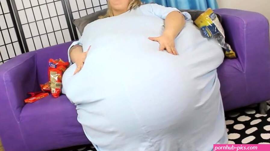 SSBBW Feedee Ivy Davenport Eats Until She Pops Explodes