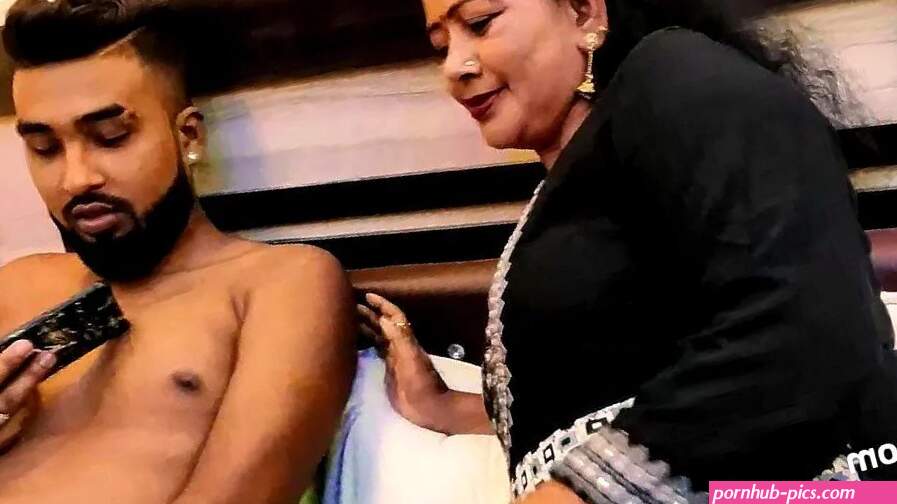 Watch Desi Stepmom Caught Son Watching Porn