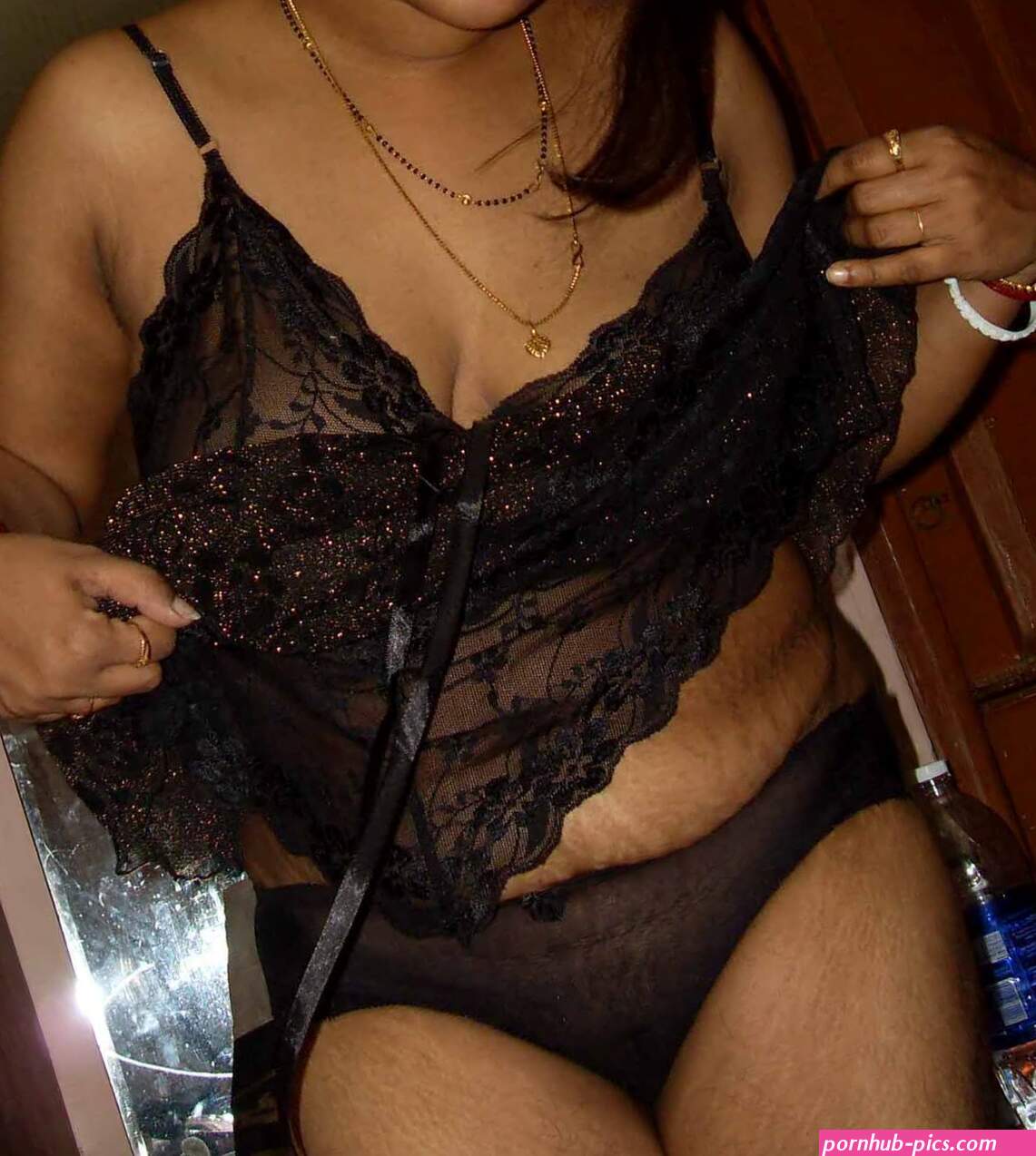 Sexy Desi Bhabhi Showing Huge Boobs N Panty In Transparent 75864