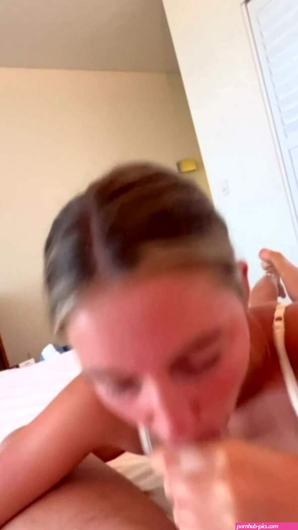 hot blonde blowjob with facial