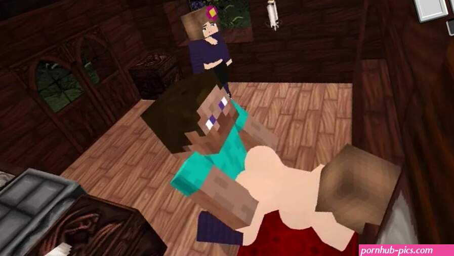 Minecraft SchnurriTV Sex Mod big boobs jenny getting fucked in the tiny house