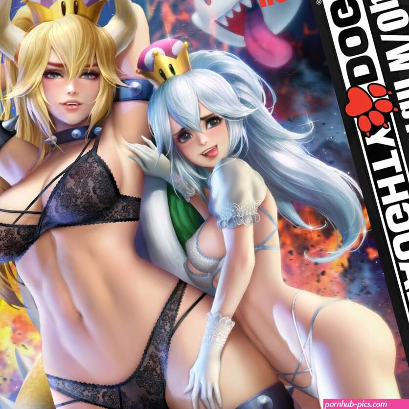 Steam ::Bowsette Boosette Lingerie X-Ray Mouse Trail wOptions NeoArtCore