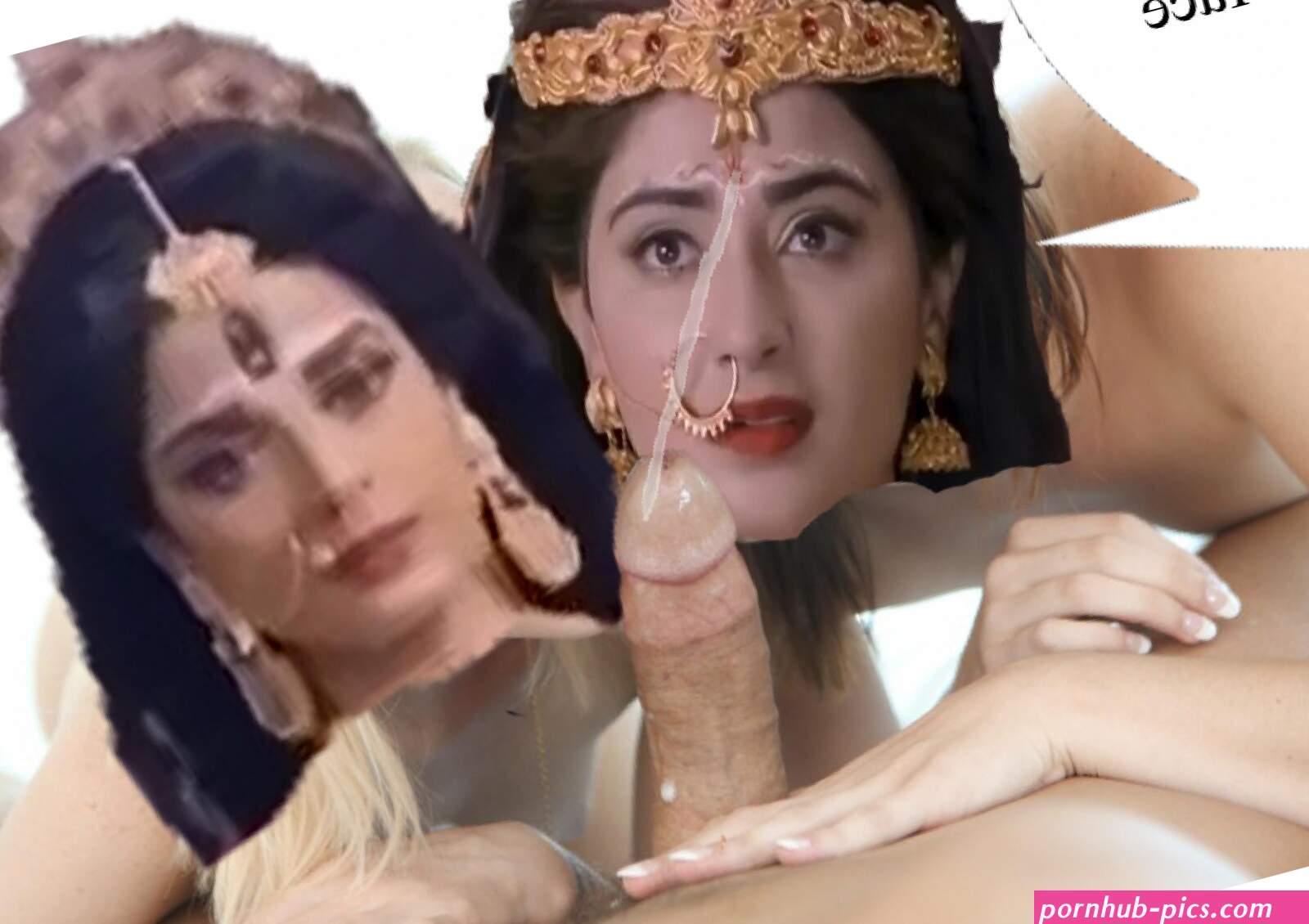 Pooja Sharma from Mahabharat Sexy Godess Fakes Nude