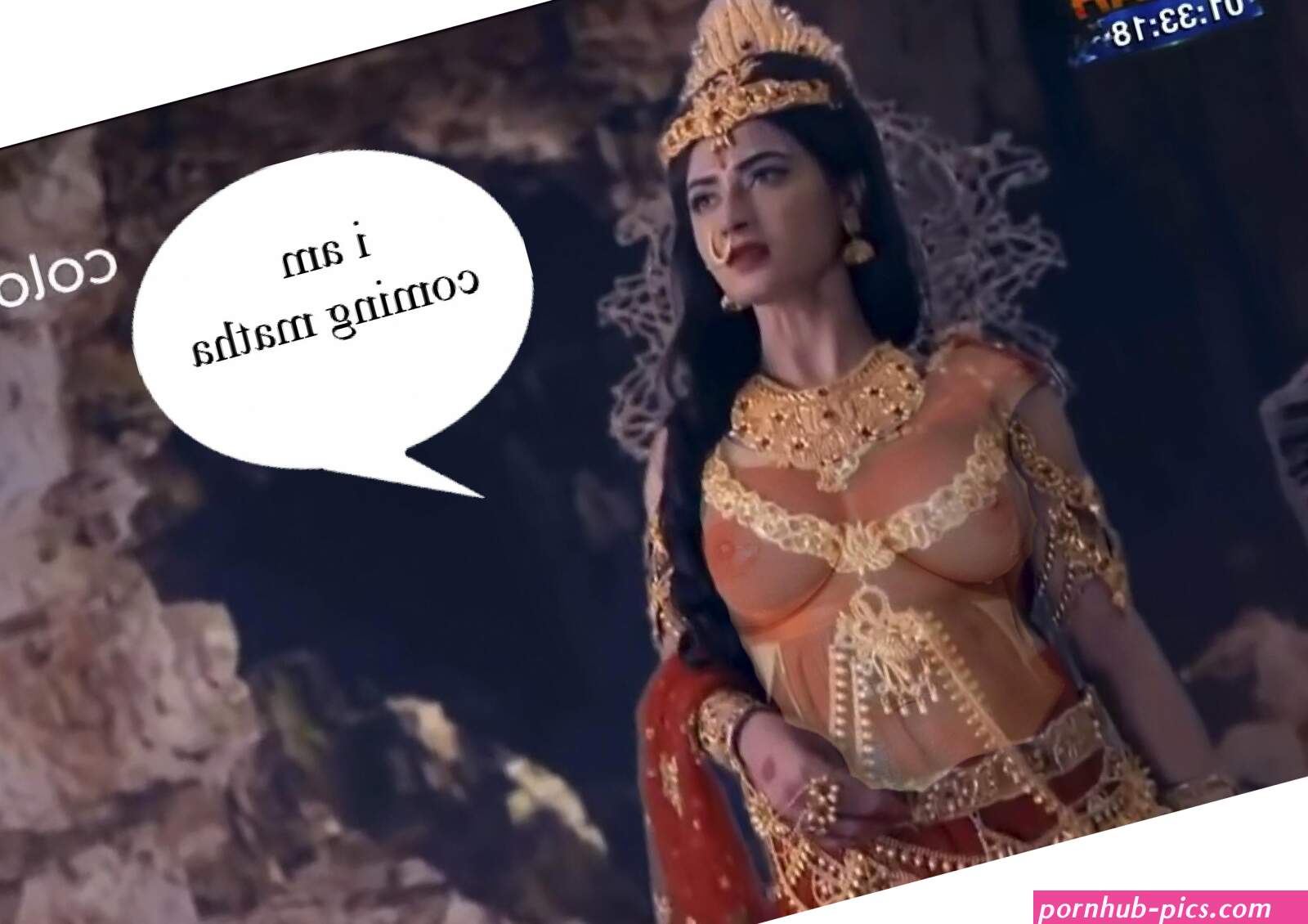 Pooja Sharma from Mahabharat Sexy Godess Fakes Nude