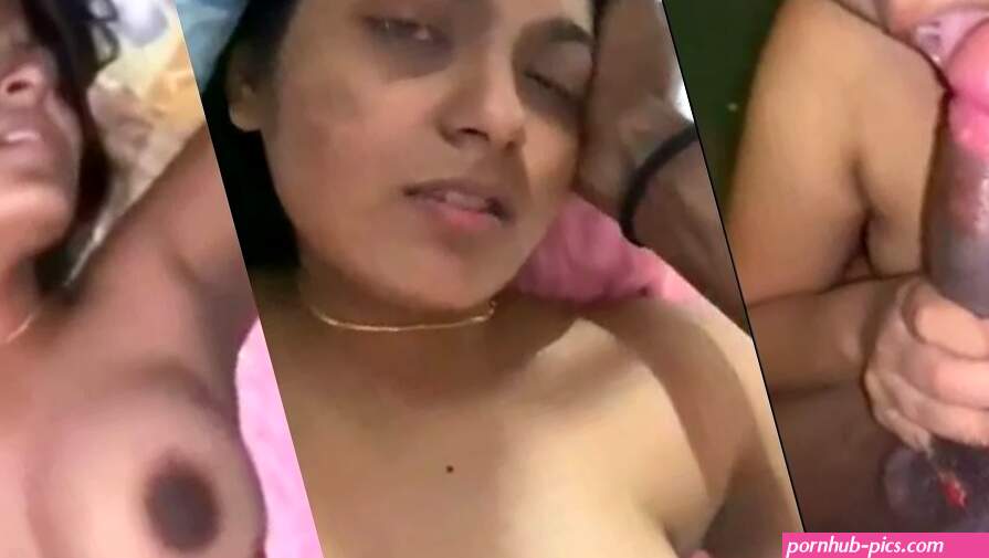 Beautiful dusky Tamil girl Kriti pounded hard by bf after blowjob