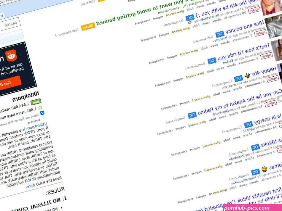 TikTok Porn List and Reviews Reach Porn