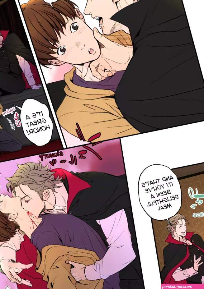 Yaoi hentai comics Angel Vampire