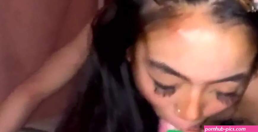 Asian Horny Model Doing Blowjob On a Big White Cock Cam Video