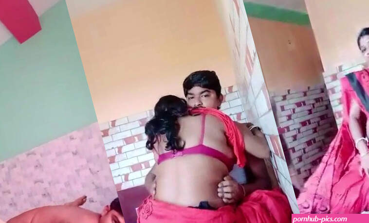 Busty dehati bhabhi and young lover full sexy mms