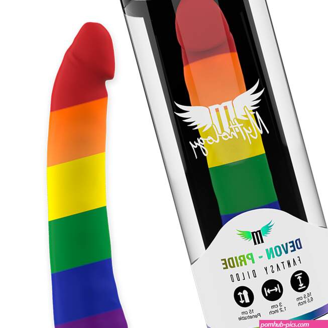 Mythology Devon Pride Dildo M Secret Heart 11634