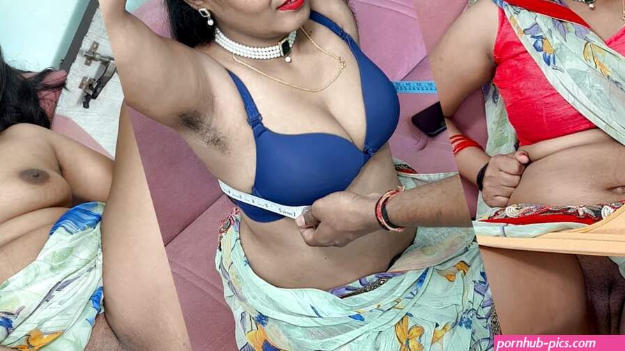 Moosa Tailor seduces and fucked hard Pinki Bhabhi during taking measurment of her chest