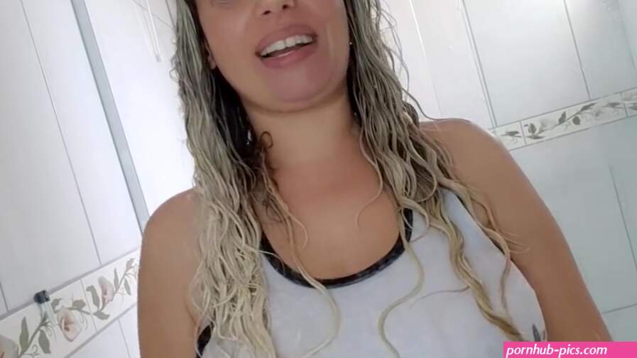 Wet shirt nina wolf