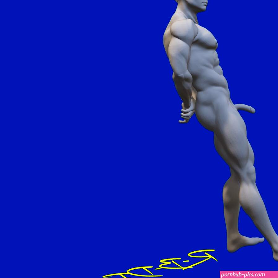 3D 2x NUDE ULTRA REALISTIC EROTIC SEXY MUSCULAR BOY MAN WITH LONG HARD DICK COCK AND MUSCLES BODYBUILDER WITH 2 DIFFERENT PENIS POSITIONS 3D- 3DCults