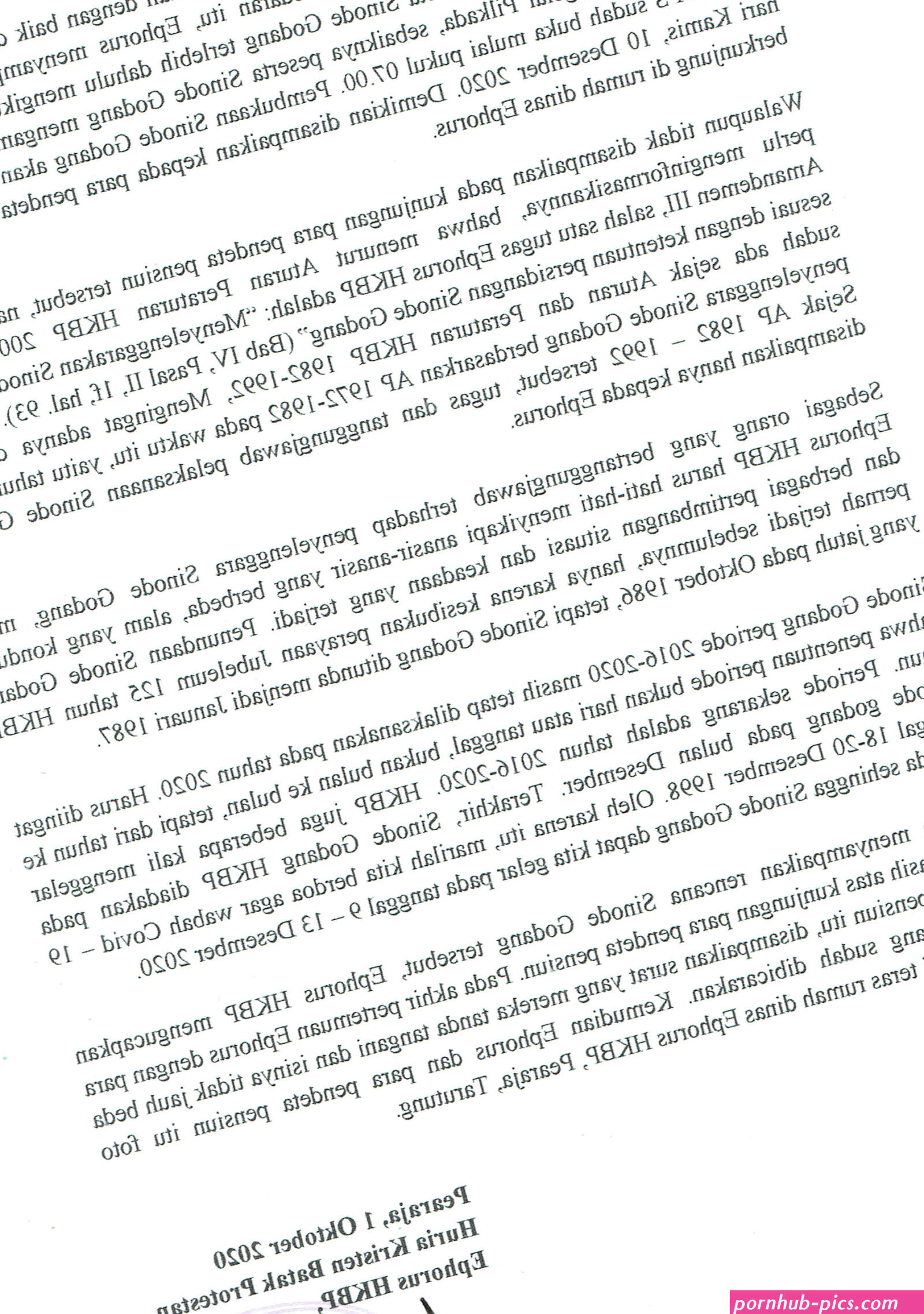Kunjungan Para Pendeta Pensiun Ke Rumah Ephorus HKBP