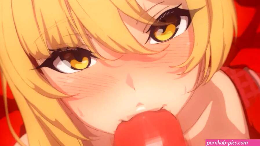 2B Blowjob Hentai Animation by Gintsu