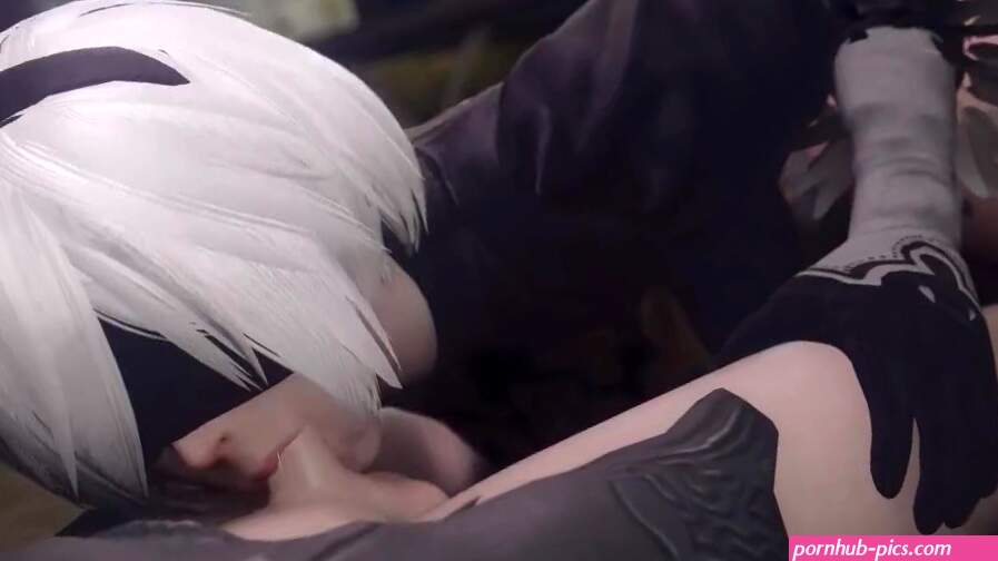 YoRHa 2B Blowjob Animation 3D Nier Automata