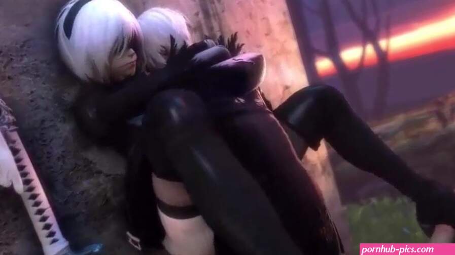 Hot Nier Automata fucking with blowjob and cumshot watch online