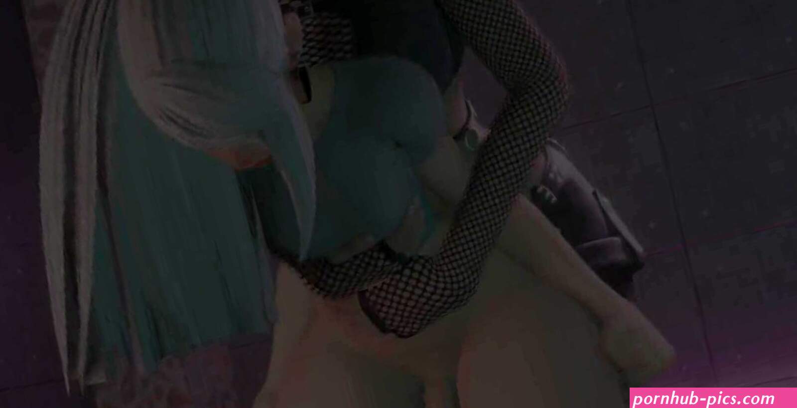 Futanari Yorha 2B Face Fucking No.9 then Stomach Bulges Cum Inflates Her