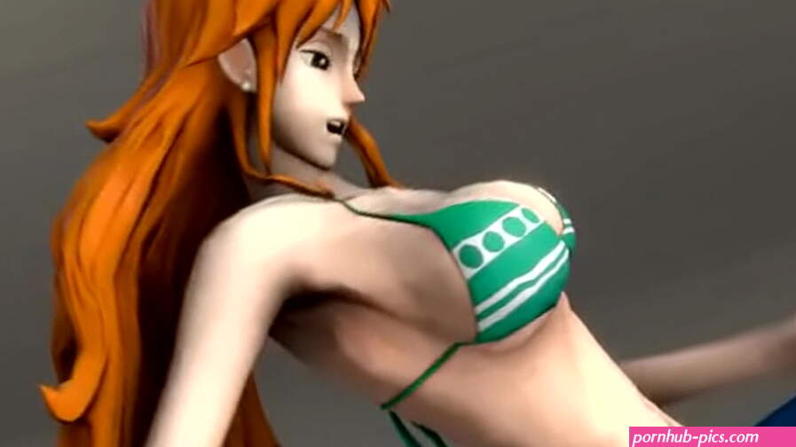 Nami futanari 3D SFM one piece