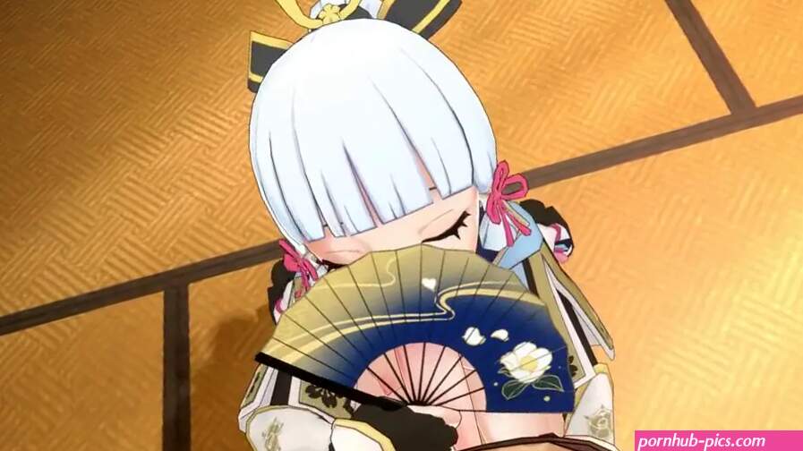 Ayaka convinces Aether to join the resistance
