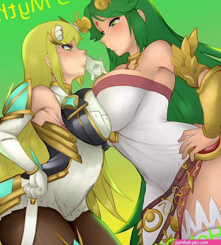 Palutena vs Mythra Hot oil wrestling. Story by N29-CatFights on DeviantArt