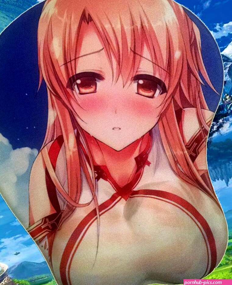 Sword Art Online Asuna Yuuki Oppai Mousepad