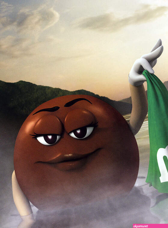 Post 643229: Candy food MMs mascots Ms.Green